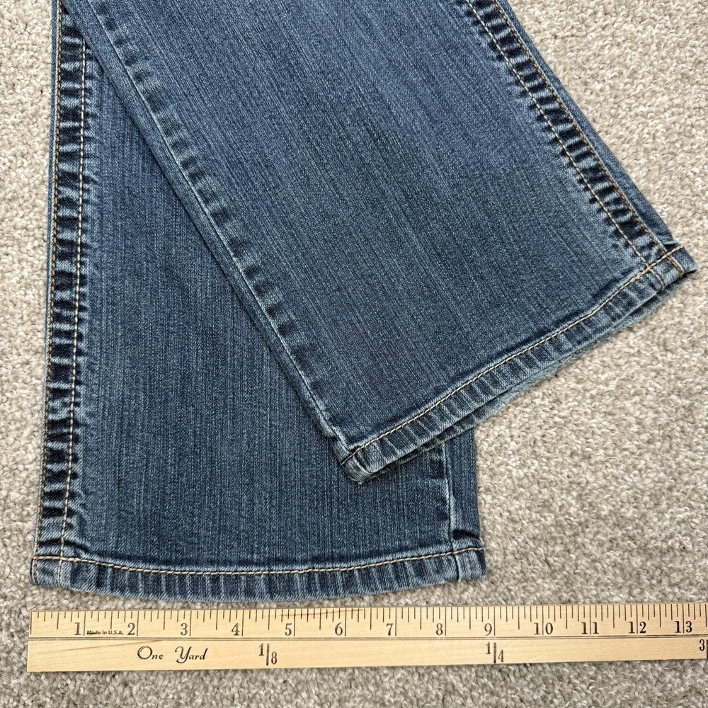 Cinch ADA Jeans Women 34 Blue Relaxed Fit Western Stretch Denim - Picture 6 of 14